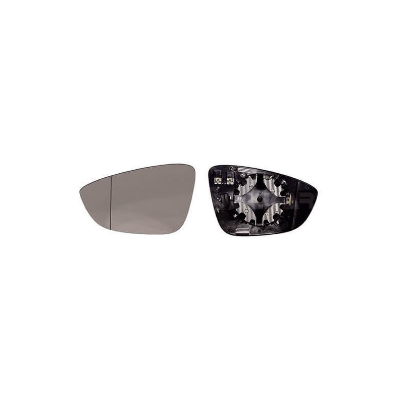 Verre de rétroviseur gauche chauffant asphérique Volkswagen Passat B7 2010-2014