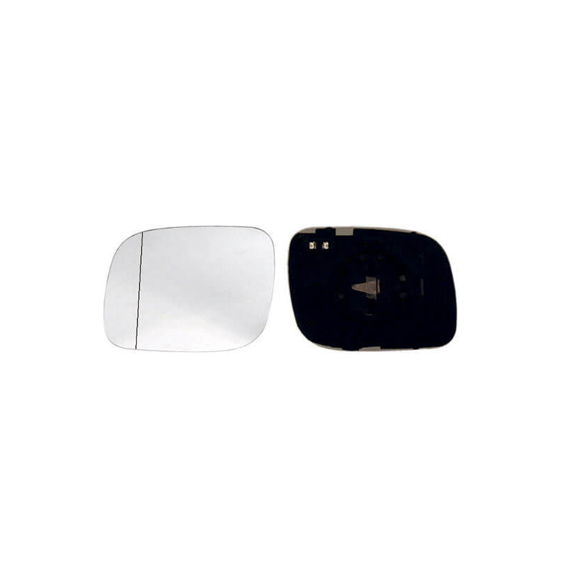 Verre de rétroviseur gauche chauffant asphérique Volkswagen Touareg 1 phase 1 2002-2007