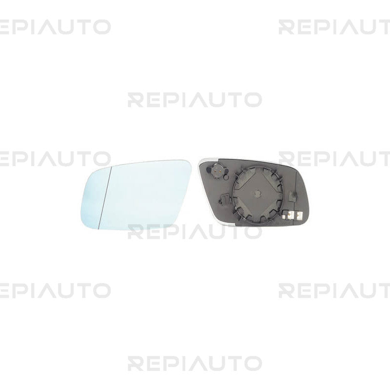 Verre de rétroviseur gauche chauffant Audi A6 2 (4B2-C5/4B5-C5) phase 1 et 2 1997-2004