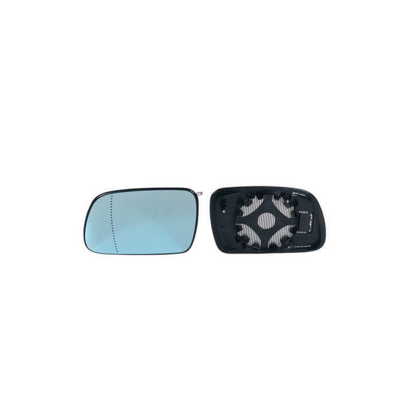 Verre de rétroviseur gauche chauffant bleu Citroën Xsara phase 2 2002-2005
