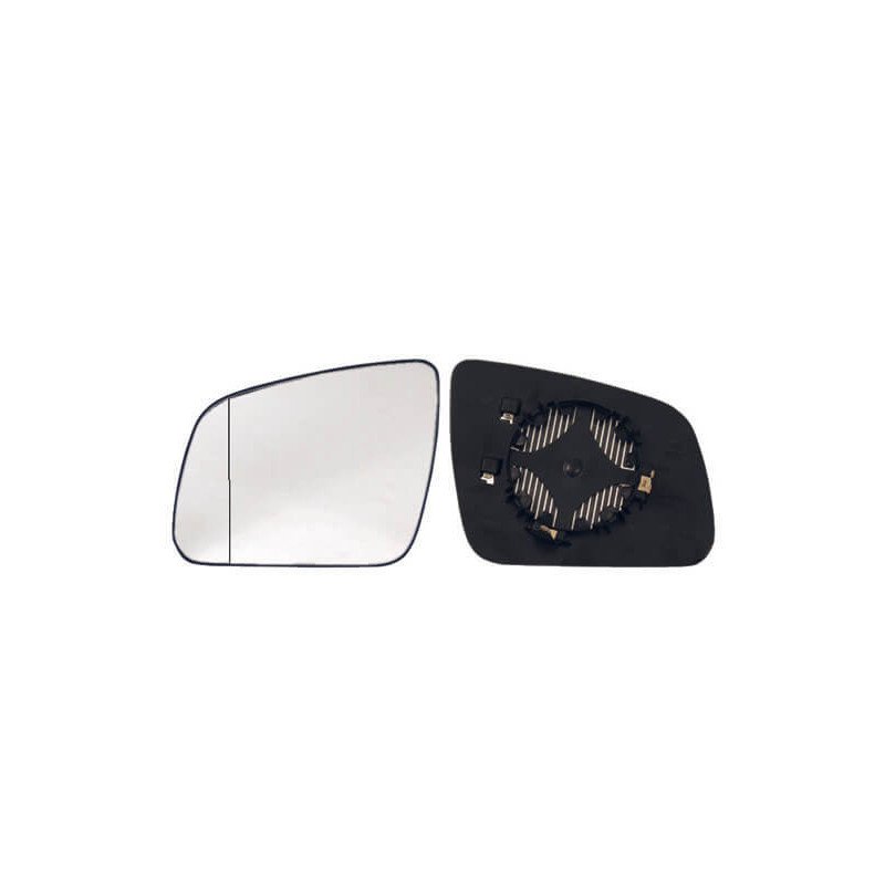 Verre de rétroviseur gauche chauffant Mercedes Classe C W204 phase 1 2007-2011