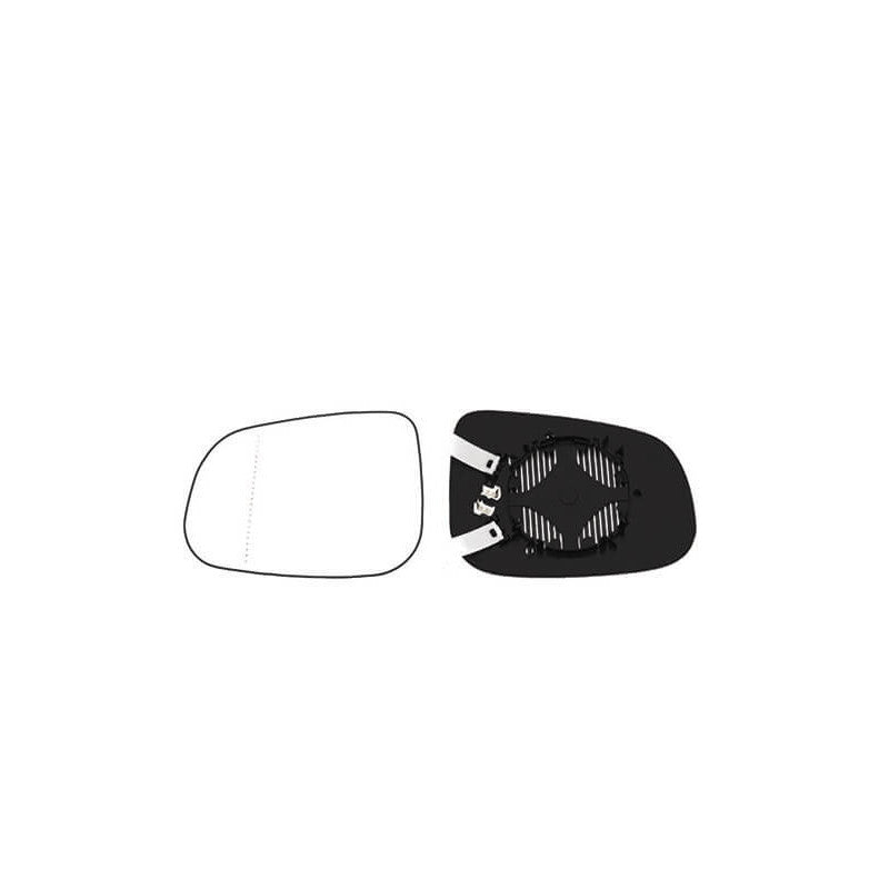 Verre de rétroviseur gauche chauffant Volvo S60 / V60 2010-2019
