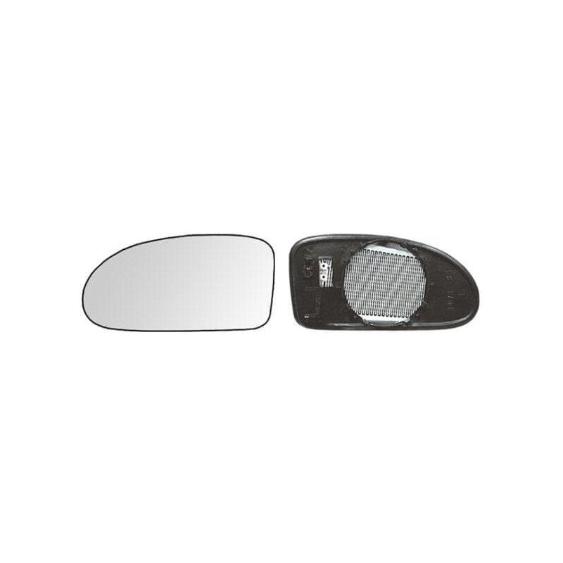 Verre de rétroviseur gauche convexe chauffant support rond Ford Focus 1 1998-2004