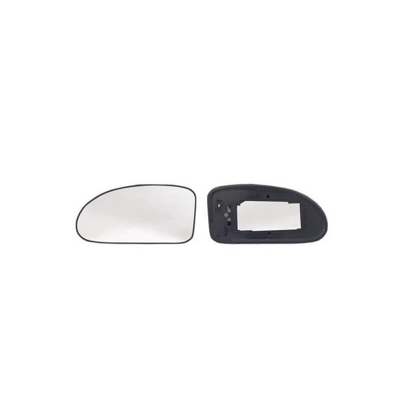 Verre de rétroviseur gauche convexe support rectangulaire Ford Focus 1 1998-2004