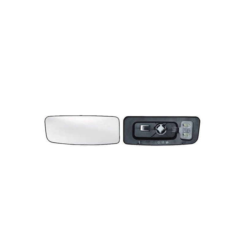 Verre de rétroviseur gauche inférieur support rond chauffant Mercedes Sprinter W900 2006-2018