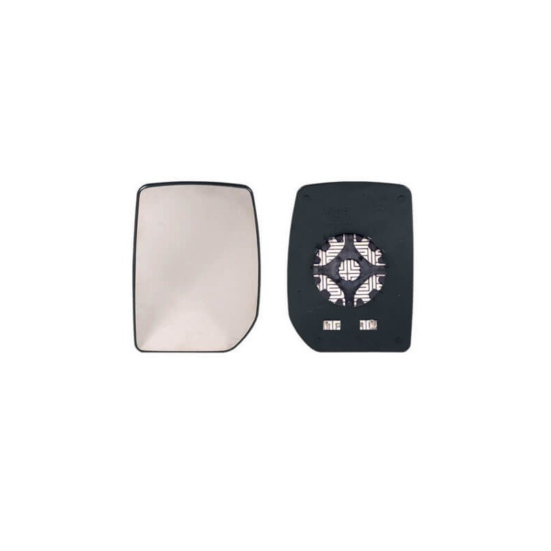 Verre de rétroviseur gauche supérieur chauffant Ford Transit MK6 et MK7 2000-2014