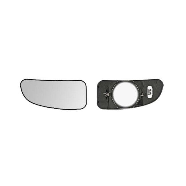 Verre de rétroviseur inférieur gauche chauffant Citroën Jumper 1 1999-2006