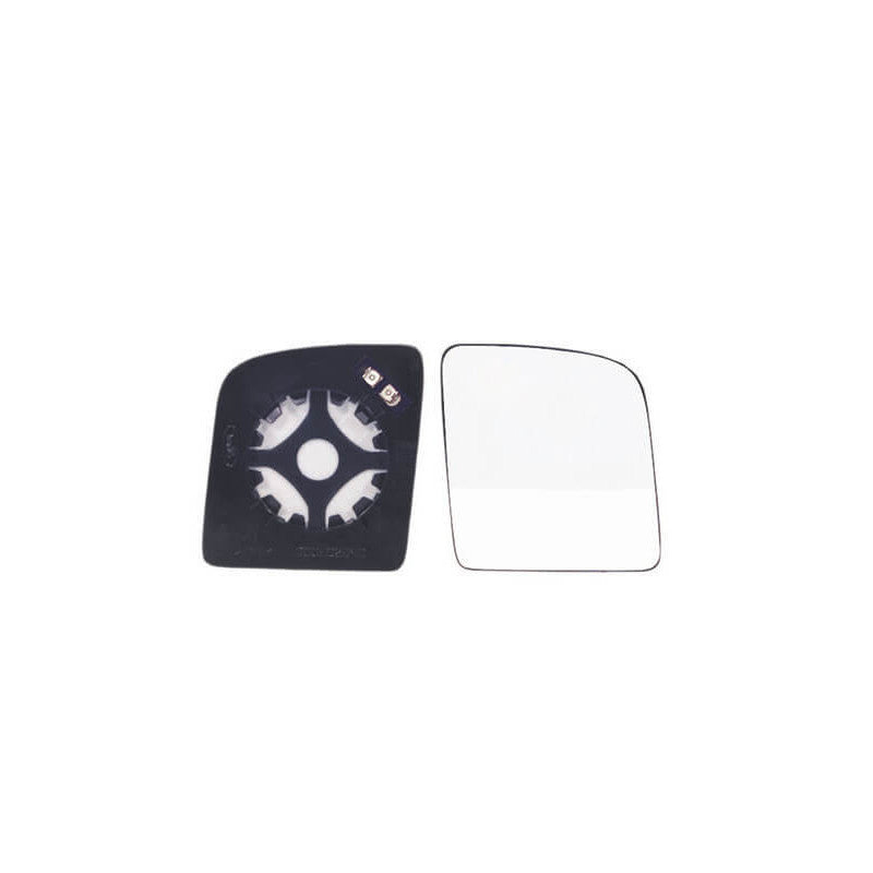 Verre de rétroviseur supérieur droit convexe chauffant Ford Tourneo - Transit Connect 1 phase 1 et 2 2003-2009