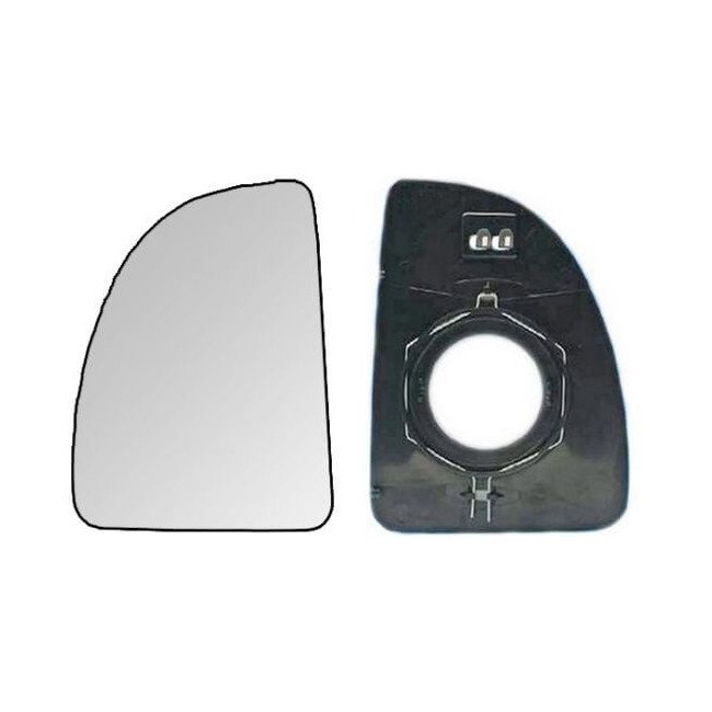 Verre de rétroviseur supérieur gauche chauffant Citroën Jumper 1 1999-2006