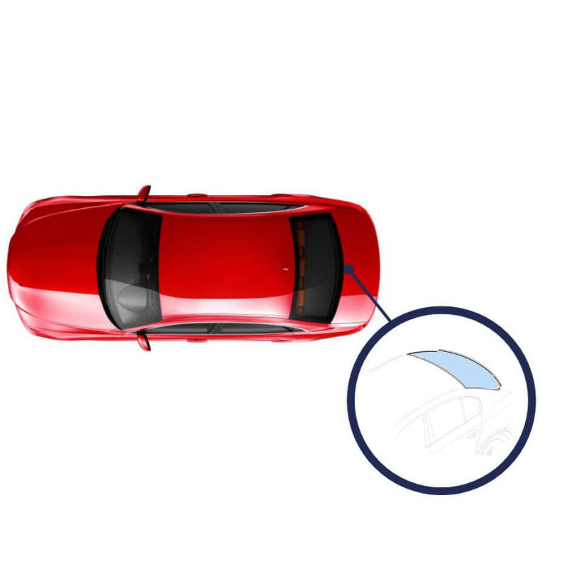 Vitre lunette arrière chauffante teintée verte antenne Audi A4 1 B5 1995-2000