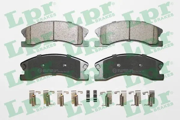 Jeu plaquettes frein pour Jeep Grand Cherokee II