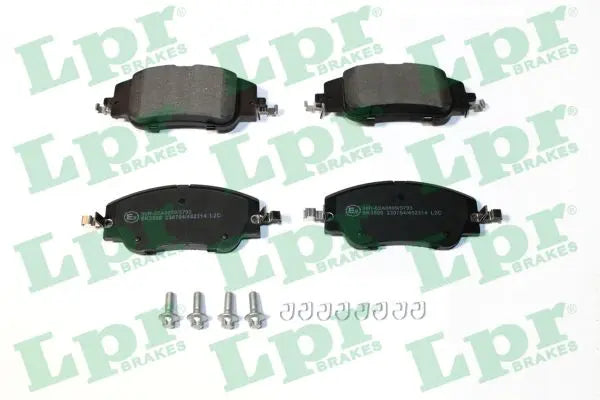 Jeu plaquettes frein pour Peugeot 2008 II, 208 II / Citroën C4 X, C4 III, C3 IV