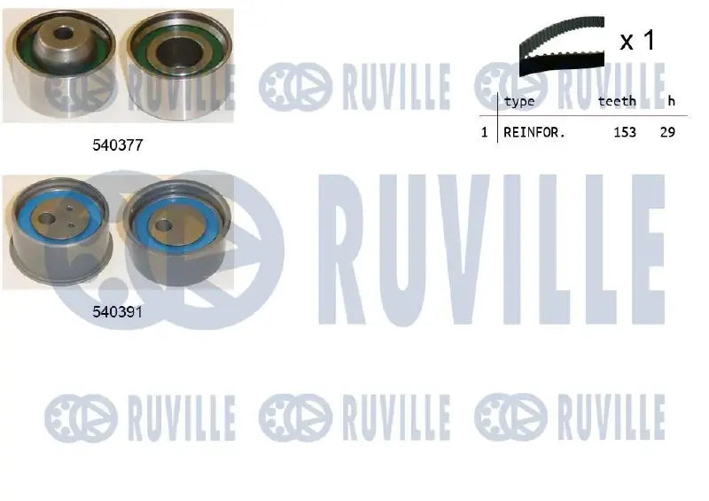 Kit distribution complet pour KIA Carens I / Mitsubishi Outlander I, Lancer VII, Eclipse II