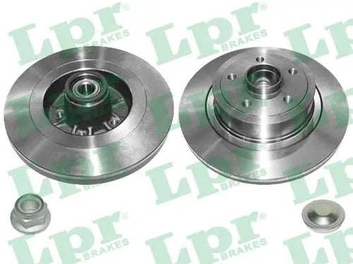 1 disque de frein renault megane ii (b pour Renault Megane II
