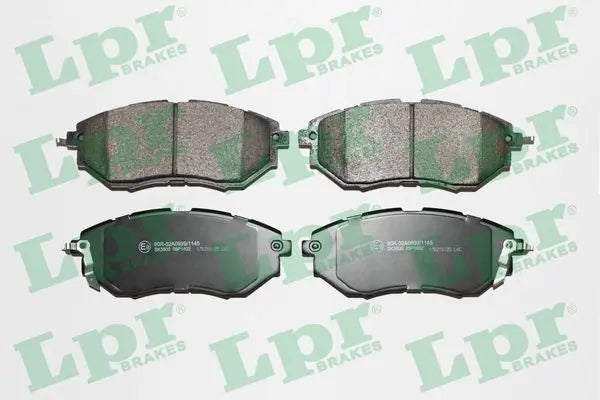 Jeu plaquettes frein pour Subaru Outback, Legacy IV, Legacy V